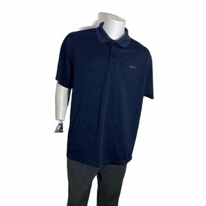 Graig Norman Mens XL Polo T Shirt Blue